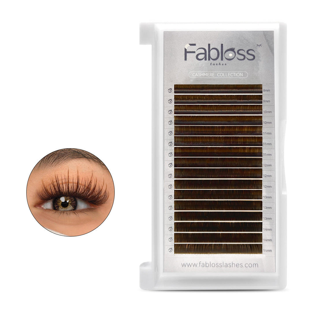 Cashmere Collection Brown Lashes 0.05mm