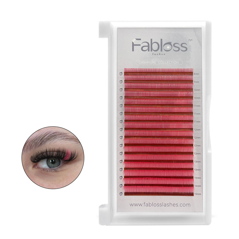 Cashmere Collection Pink Lashes 0.05mm