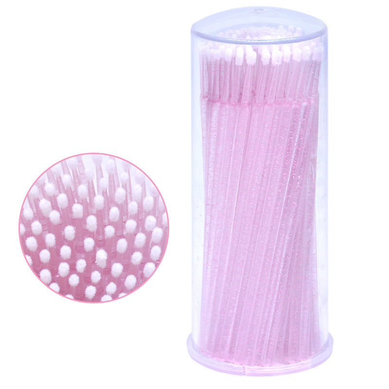 Glitter Micro Cotton Brush Swabs 100 Pcs