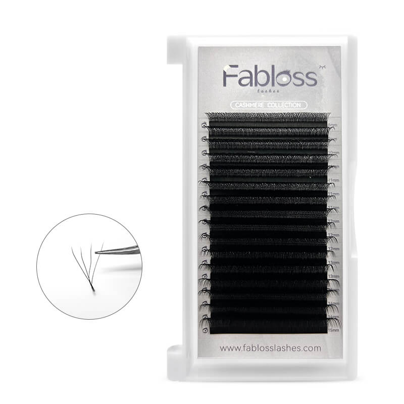 W Shape Lash Extensions 0.07mm